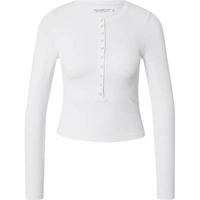 Abercrombie & Fitch Тениска бяло, размер L