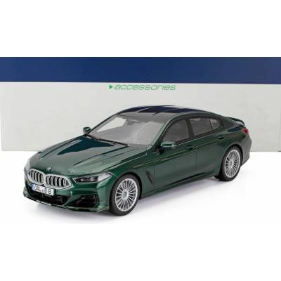 GT SPIRIT BMW 8-SERIES ALPINA B8 GRAN COUPE LCI G16 2023 GREEN MET 1:18