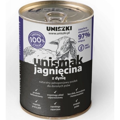 Uniszki Unismak Jehněčí s dýní 410 g