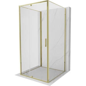 Mexen Exo-R 3S душ кабина 3-стенна с отваряеми врати 120 x 120 см, прозрачна, (819-120-120-50-00-3S)