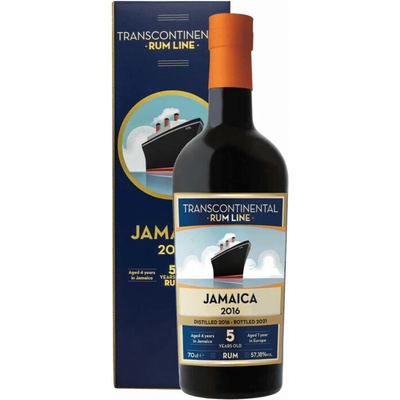 Transcontinental Rum Line Jamaica 2016 57,18% 0,7 l (kartón)