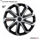 Versaco Тасове за джанти 16'' Versaco Evo Black/Silver