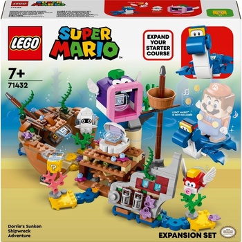 LEGO® Super Mario 71432 Dobrodružství Dorriho ve vraku