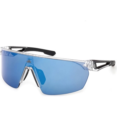 adidas eyewear Очила за колоездене Adidas eyewear SP0103 Mirror Cat: 3 Cycling glasses - Crystal / Blue Mirror - размер One Size (205-5258-0111)