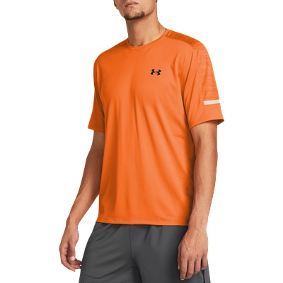 Under Armour Тениска Under Armour Tech Utility Short Sleeve Оранжев Velikost M