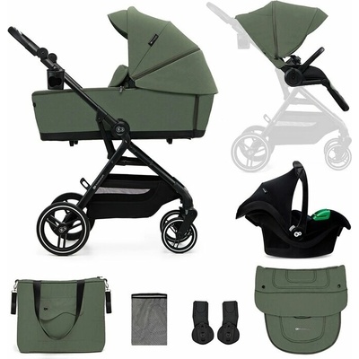 KINDERKRAFT SELECT kombinovaný Yoxi 3v1 Mystic Green 2024