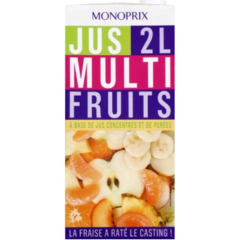 Monoprix Multifruit šťáva 2 l