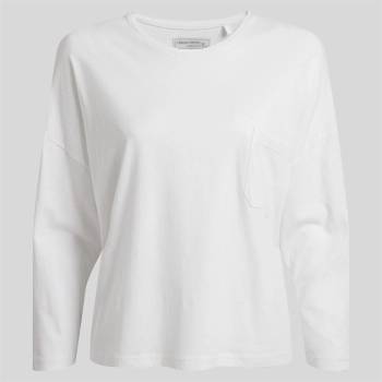 Craghoppers Тениска Craghoppers Crag Emere LS Tshirt Ld99 - White