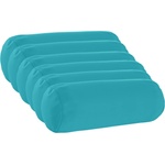 vidaXL Калъфка за възглавница 6 pcs HEERLEN Тюркоаз Ø 15 x 40 см (923342)