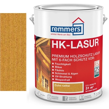 Remmers HK Lasur 2,5 l Dub rustikální