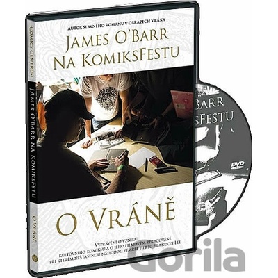 James ÓBarr na KomiksFestu o Vráně - DVD, O'Barr James, 2013