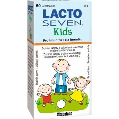 Vitabalans LactoSeven Kids 20 tablet