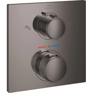 GROHE Термостат за вграждане, 29181a02, с 2-посочен превключвател душ пита/ ръчен душ (29181a02)