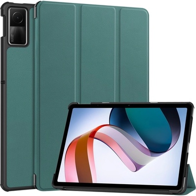 Vsetkonamobil 63773 LEATHER Zaklápací kryt pre Xiaomi Redmi Pad SE zelený