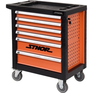 TOYA Количка с инструменти sthor 58550, 6 чекмеджета, 302 части (euro 58550)