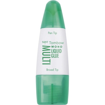 Tombow Tekuté biele lepidlo v puzdre s dvoma hrotmi, 25 ml