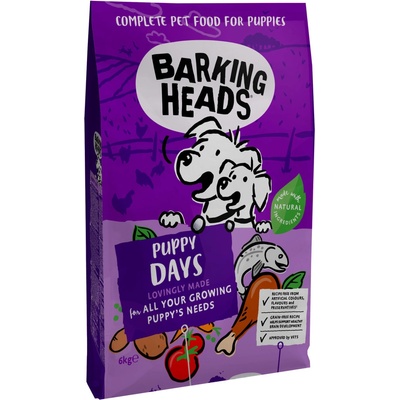 Barking Heads Puppy Days 6 kg