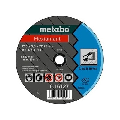 Metabo Flexiamant Řezný kotouč 230 x 3,0 x 22,23 mm 616127000