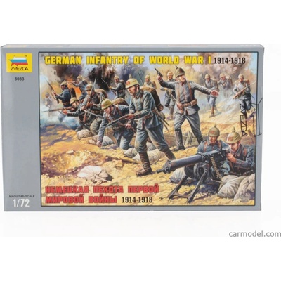 Zvezda figurky Německá pěchota 1:72