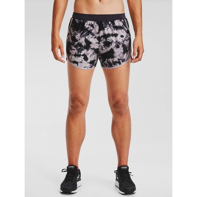 Under Armour dámske kraťasy W UA Fly By 2.0 Printed Short fialová