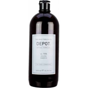 Depot No. 104 Silver Shampoo šampón na ochranu farby 1000 ml