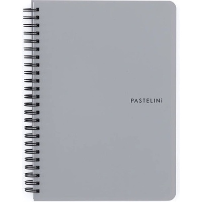 Тетрадка Karton Pastelini A5 60 л. PP ред Сив (A5 60)
