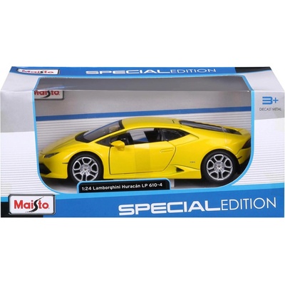 Maisto 5900034 Lamborghini Huracán LP 610-4 perlově žlutá 1:24