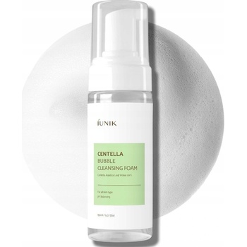 Iunik Centella Bubble Cleansing Foam čistící pěna s pupečníkem asijským 150 ml