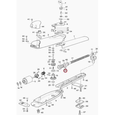 PMCS53.460 kolík 5x24mm zajišťovací kuželového ozubeného kola pro WINGO, MOBY