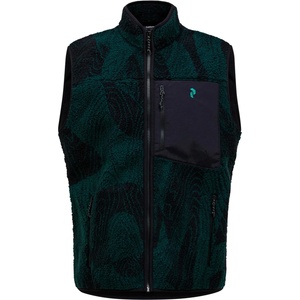Peak Performance Мъжки поларен елек Peak Performance Graphic Pile Vest Fleece vest - Logo Era (032-1697-0111)