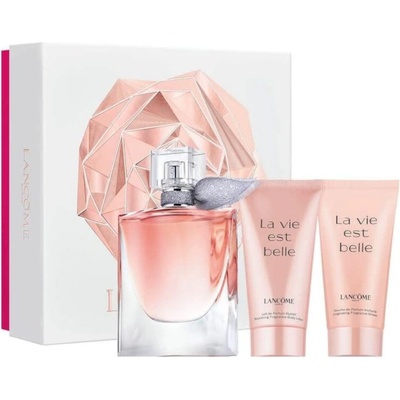 Lancome La Vie est Belle Gift Set - EDP 50ml + Body Lotion 50ml + Shower Gel 50ml за жени