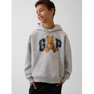 GAP Детски суитшърт Brannan Bear VintageSoft унисекс GAP GAP | Siv | Момчешки | XS