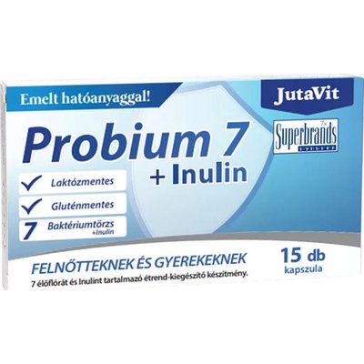 JUTAVIT Probium 7 + Inulin 15 kapslí