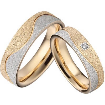 Steel Wedding Snubné prstene z chirurgickej ocele SPPL029