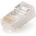 Gembird RJ45/PLUG5SP/50 Екраниран модулен щепсел 8P8C 30u със златно покритие 50 бр. в торба (PLUG5SP/50)