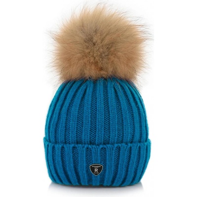 MODRÁ ČEPICE S BAMBULÍ ROCKANDBLUE BrightBlueNatural