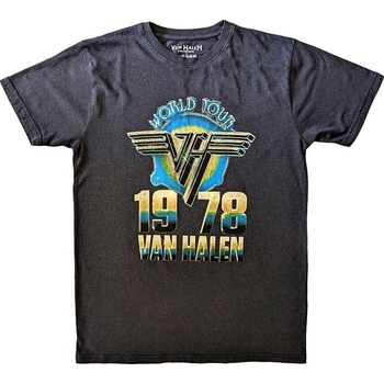 Van Halen World Tour '78 Black L Риза (VHTS18MB03)