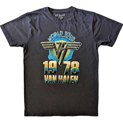 Van Halen World Tour '78 Black L Риза (VHTS18MB03)