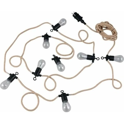 Trio Leuchten R74771132 CHAIN Venkovní LED světelný řetěz v černé barvě IP44 10xE27 1W 6,5m – Zbozi.Blesk.cz