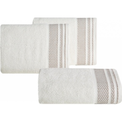 Eurofirany sada uterákov Suzana 50 x 90 cm krémová 6ks