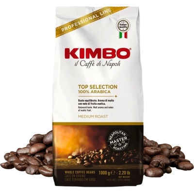 KIMBO Caffé Top Selection 100% Арабика кафе на зърна 1 кг