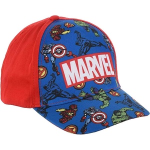 Kids movie heroes Шапка с козирка avengers c (ex4023-red)