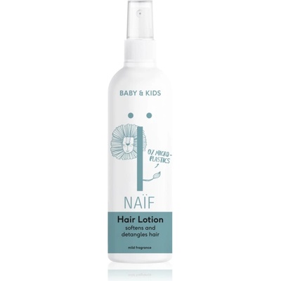 Naif Baby & Kids Hair Lotion подхранващ балсам без отмиване за по-лесно разресване на косата 150ml