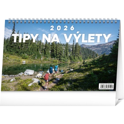 NOTIQUE Stolový Tipy na výlety 23,1 x 14,5 cm 2026