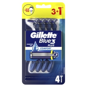 Gillette Blue3 hol tka (3+1бр/бли) Comfort