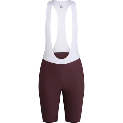 Rapha Women'S Core Bib Shorts Fudge/White Alyssum