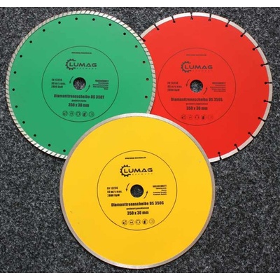 Lumag Kotouč řezný diamantový DS350G 350×50 mm