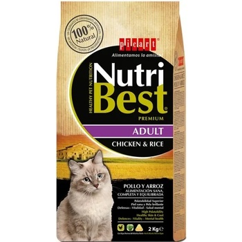 Piensos Picart PICART NutriBest Cat Chicken - Rice Adult - пълноценна храна за пораснали котки с пилешко месо и ориз - 15 кг, Испания - 040114