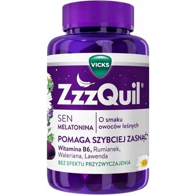 Procter & Gamble Zzzquil Natura gumové medvedíky 60 ks