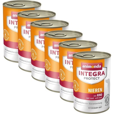 Animonda Integra Protect Nieren Ledviny hovězí 6 x 400 g